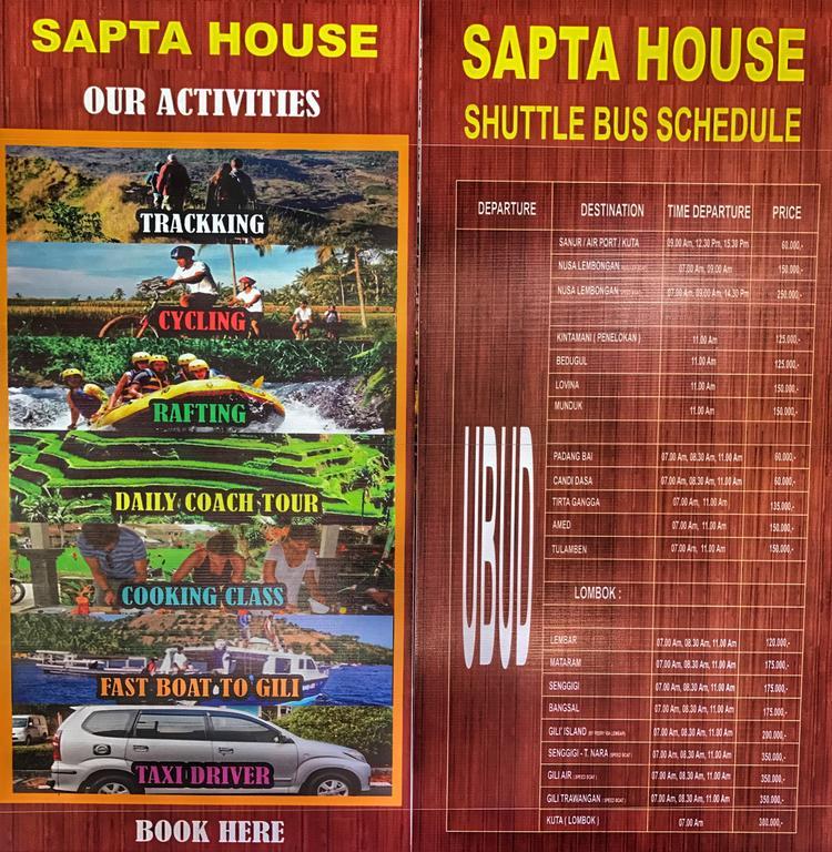 أوبود Sapta House المظهر الخارجي الصورة